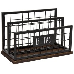 Stylish Steel Letter Holder