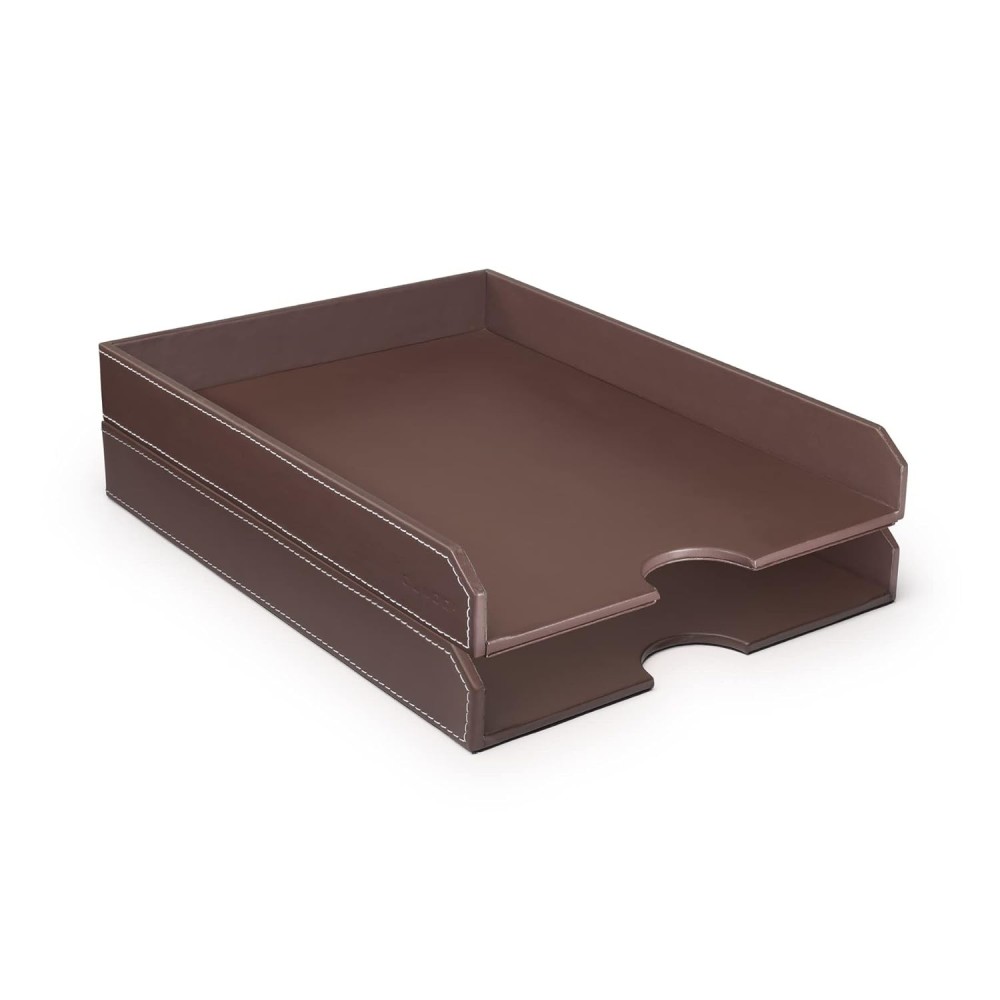 Leather Paper Holder Tray