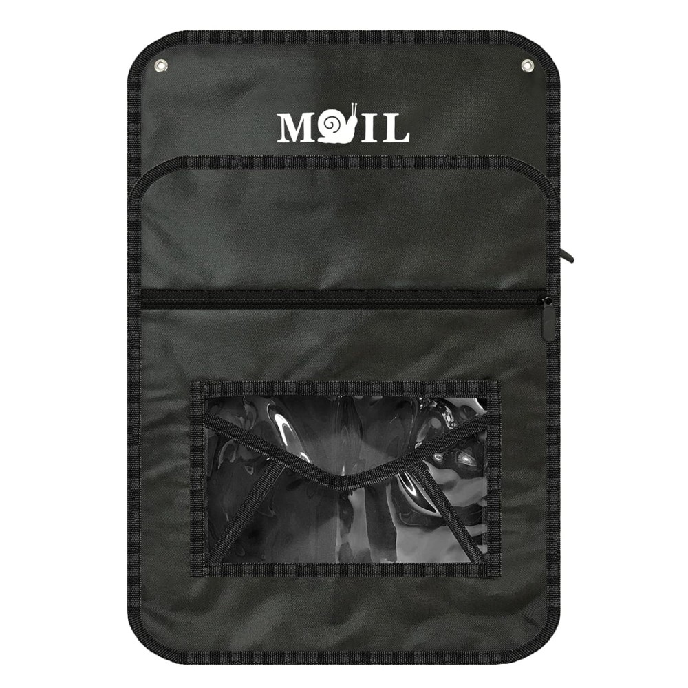 Black Post Mail Holder Bag