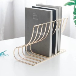 Metal Bookshelf Organiser