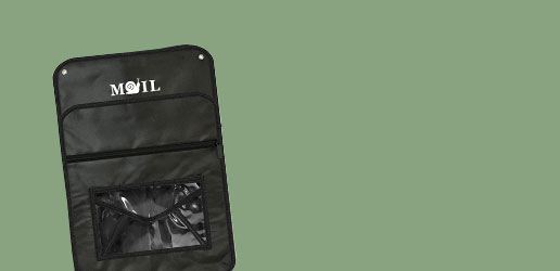 Black Post Mail Holder Bag